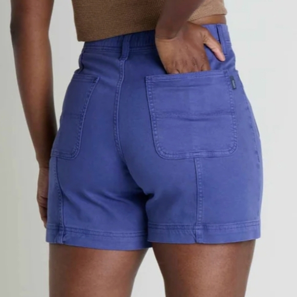 Toad&Co W's Linden Camvas Short Iris - Picture 5 of 6